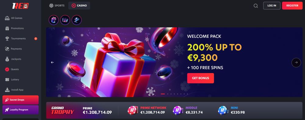 1Red Online Casino